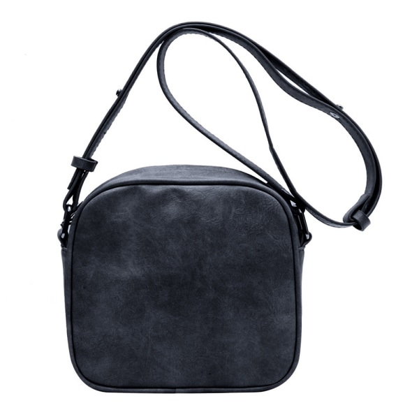PU handväska mini clutch handväska med dragkedja ny retro liten fyrkant