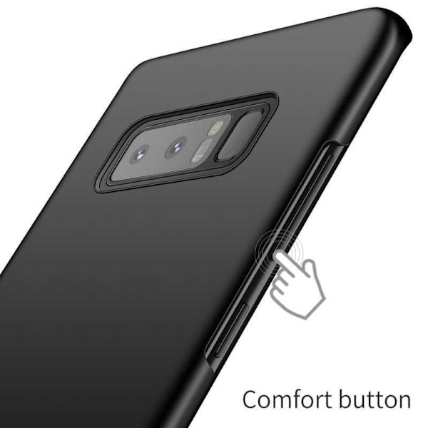 Samsung Note 8 Ultratunt Mattsvart Skal Basic V2 Svart
