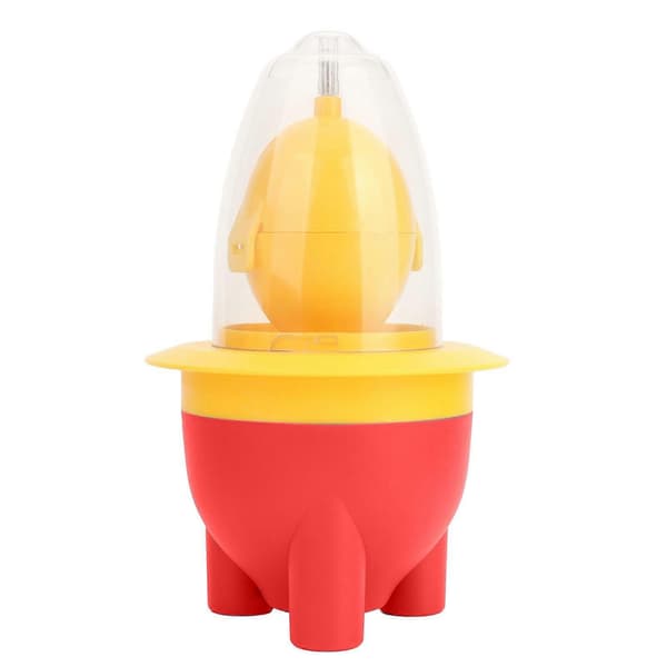 Egg Scrambler Shaker Nydelig Elektrisk Mini Bærbar USB-lading Golden Egg Maker for Kjøkken Rød