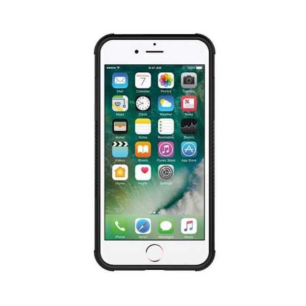 iPhone 7 Plus Stöttåligt Skal med Stöd Active Svart