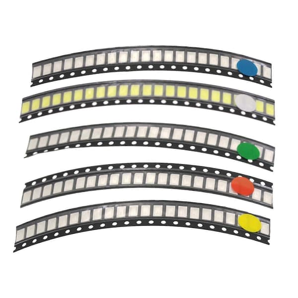 100x SMD LED Diode Lys Elektroniske Komponenter Lysdioder 5730