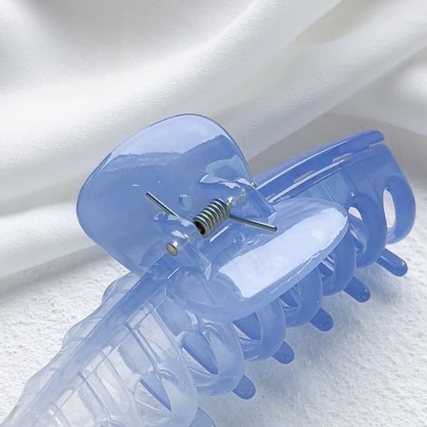 2 delar färggradient plastklämmor - blå+grön, designad