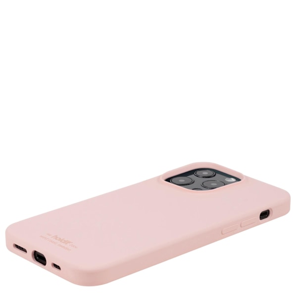 holdit iPhone 13 Pro - Mobilskal Silikon - Blush Pink Rosa