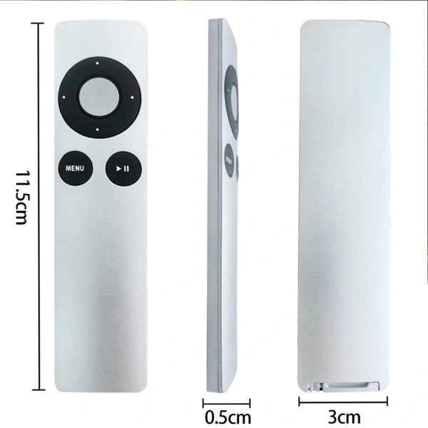 Fjärrkontroll för Apple tv 1 2 3 A1427/A1469/A1378 modell Silver