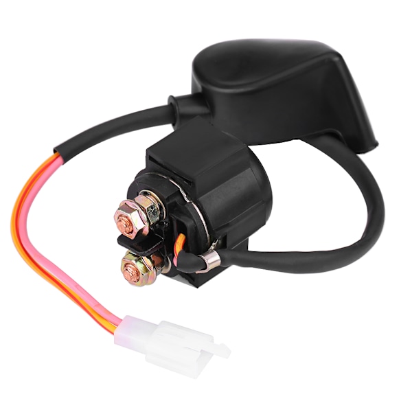 Startrelä Solenoid, Hög Ampere Enhet Direkt Plug-in Ersättning för GY6 Scooter Moped ATV, Säkerställer Stabila Egenskaper och Hög
