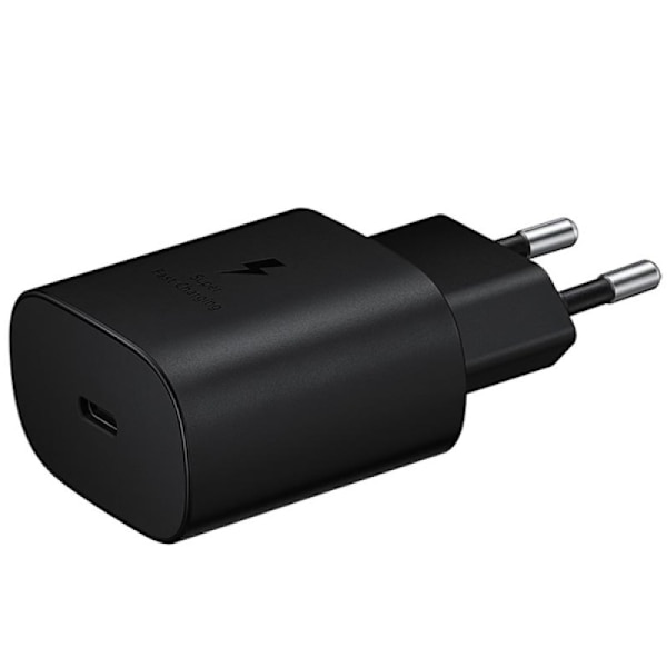 25 W SAMSUNG Snabb USB-C Kabel Svart