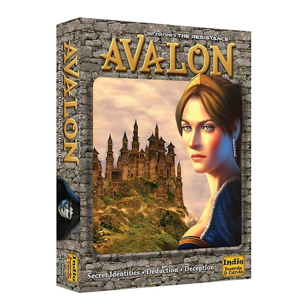 The Resistance: Avalon Kortspel Indie Board & Cards Social Deduction Party Presenterar
