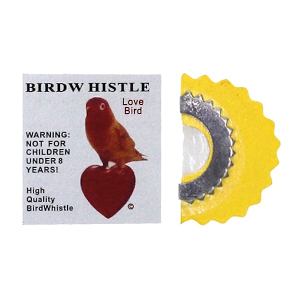 Bird Whistle Dölj Magic Tweeting Noisemaker Toy Trick Bird Cal Yellow
