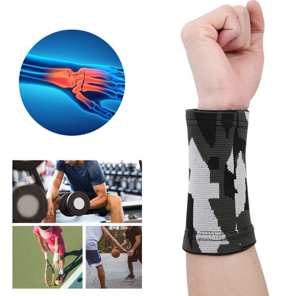 Nylon Sport Handledsstöd Skydd Värmande för Träning Löpning
