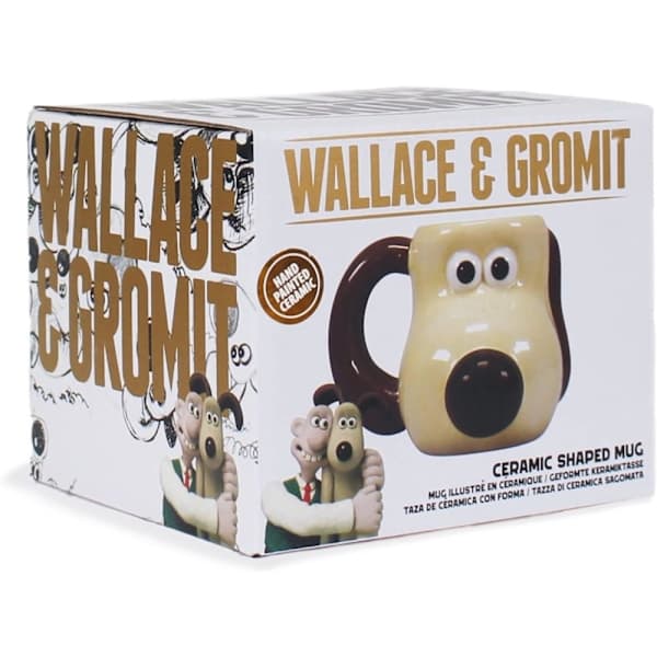 Half Moon Bay Gromit Mugg | Wallace och Gromit Mugg | Nyhetsmugg Stor Mugg | Wallace och Gromit Presenter | Nyhetspresenter för Män
