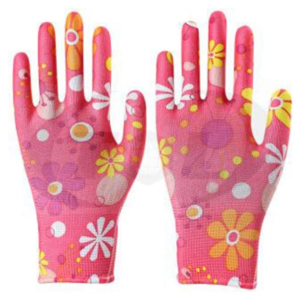 4x sæt blomsterhavehandsker tilfældig stil