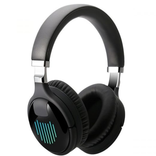 (Svart) Vikbart Bluetooth-headset Trådlöst spelheadset