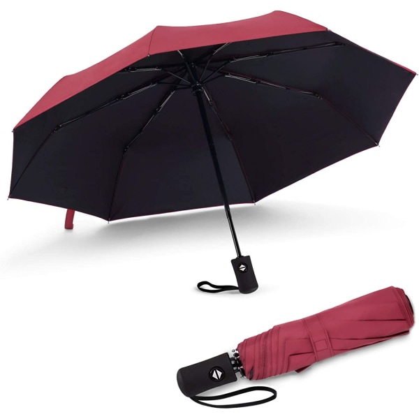 Paraply - fickparaply - öppnas och stängs automatiskt -