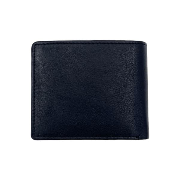 Plånbok, kalvskinn, svart, one size
