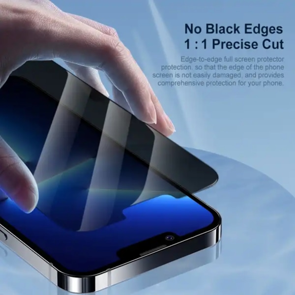 iPhone 12 Pro Max Skärmskydd Privacy i Härdat Glas