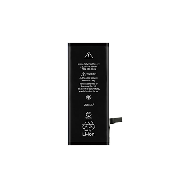 iPhone 6s batteri Svart one size