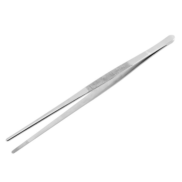 4238.25 - fine præsentationspincet i rustfrit stål 30cm