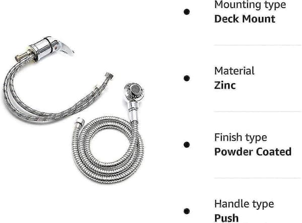 Mikserkraner Sprayersett Frisørsalong Vask Håndholdt Dusjhode Vaskekransett - Ya