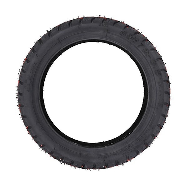 Innovativt slanglöst däck, 60/70-6.5 svart gummimaterial för terrängskotrar, punkteringssäkert, självreparerande inbyggt lim, specifikt