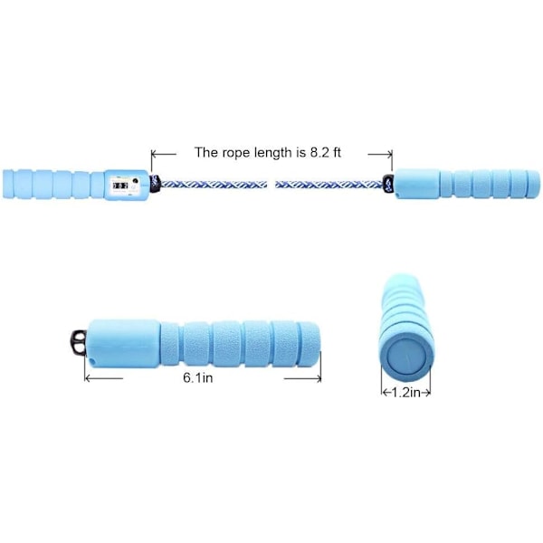 Hopprep Speed Rope, hopprep Boxning, hopprep Sport Barn, Hopprep Barn Speed Rope med Räknare, Hopprep Sport, Justerbar Speed Rope