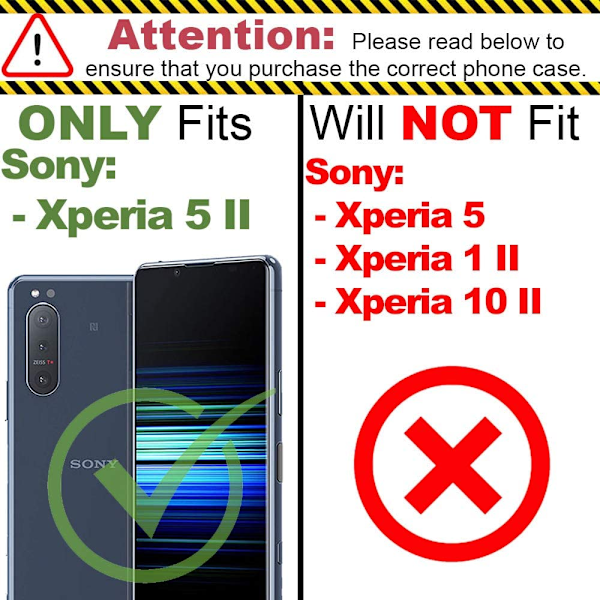[2-pack] Härdat glas för Sony Xperia 5 II skärmskydd