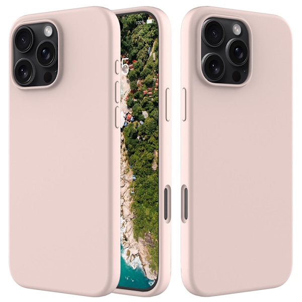 Silikonskal iPhone 16 Pro Max Rosa