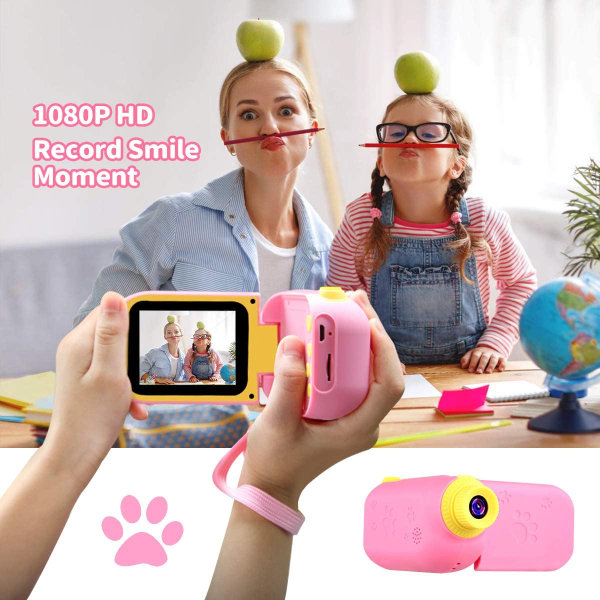 USB -kamera Barn 2,0 tums skärm Barnkamera Videokamera med