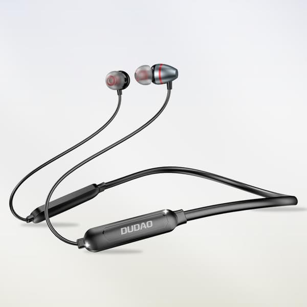 Dudao Sport Bluetooth-kuulokkeet mikrofonilla, harmaa