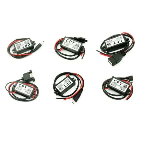 12V til 5V DC-DC spenningsomformer strømforsyningsadapter spenningsregulator Enkel å bruke Enkel USB Single USB