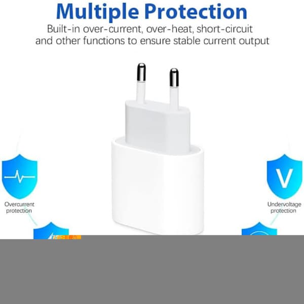 2-pack - Laddare kompatibel med iPhone - Snabbladdare - Adapter + Kabel 20W Vit 2-pack Samsung (NT) 2-Pack 2-Pack 2-Pack Samsung 1-Pack Samsung
