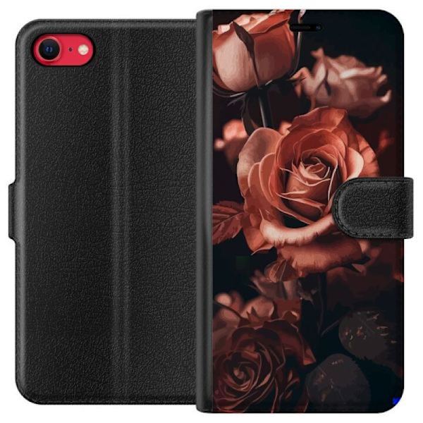 Apple iPhone SE (2020) Pungcover Blomster