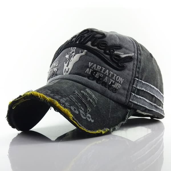Graffiti tekst baseballcaps falmet caps cowboy solhatt