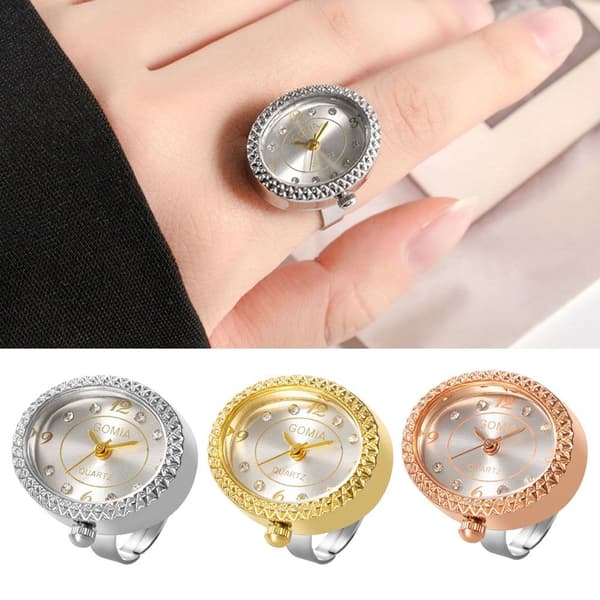 Digital Klocka, Ringklocka, SILVER Silver