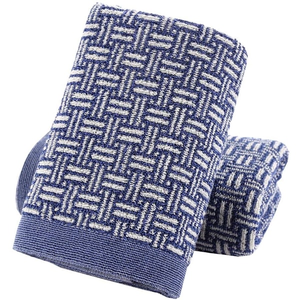 Handduksset, Ren Bomull Snabbtorkande Multifunktionella Bad- &amp; Köksdukar, Dekorativa &amp; Miljövänliga för Träningscenter (2-pack)