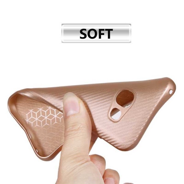 Samsung J4 Plus 2018 Stöttåligt Skal FullCarbon V2 Svart