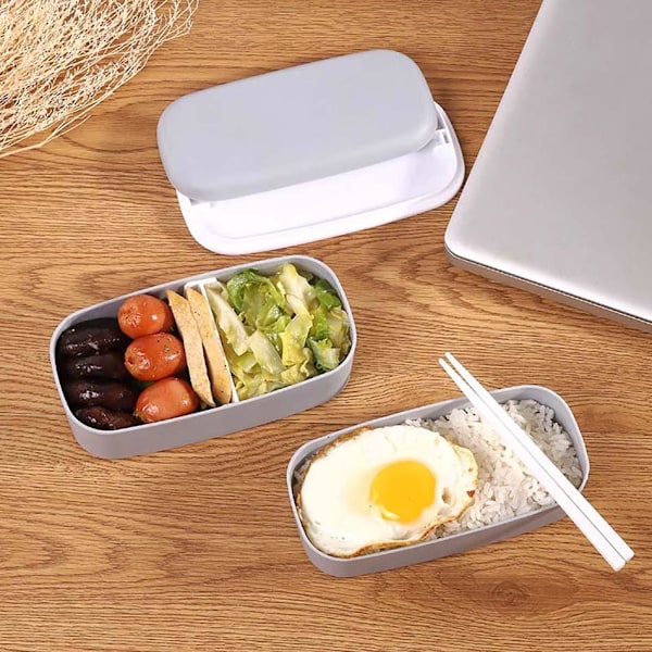 Matlåda, Bento Box - Grå grå