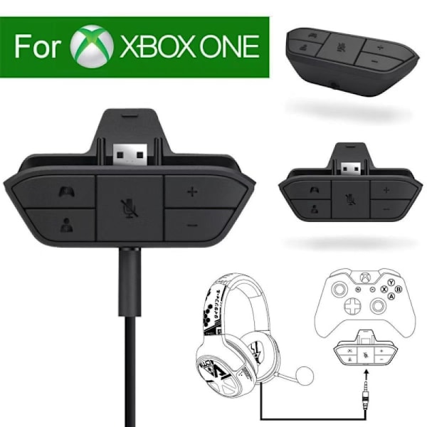 Adapter for trådløst hodesett, lydkonverterer for Xbox One