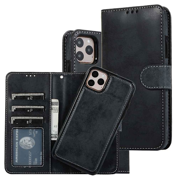 iPhone 11 - Praktiskt Plånboksfodral från Leman Lila