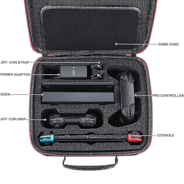 INF Nintendo Switch väska - Travel Case