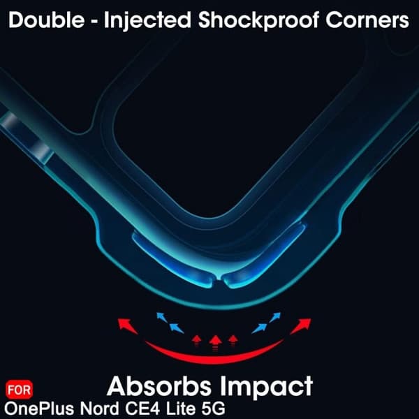 OnePlus Nord CE4 Lite 5G Shockproof Case with Reinforced Corners
