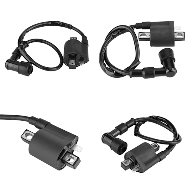 Högpresterande tändspole, omvandlar låg spänning till hög spänning för tändstiftsantändning, lämplig för de flesta 150CC ATV Quad Scooter Moped
