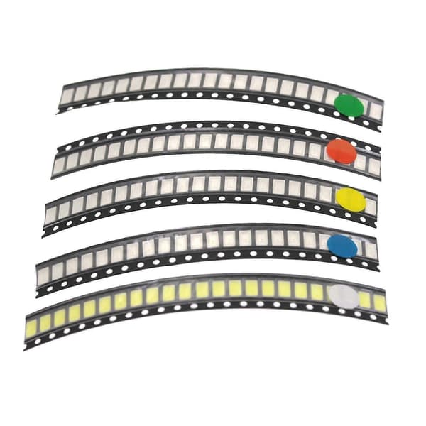 100x SMD LED Diode Lys Elektroniske Komponenter Lysdioder 5730