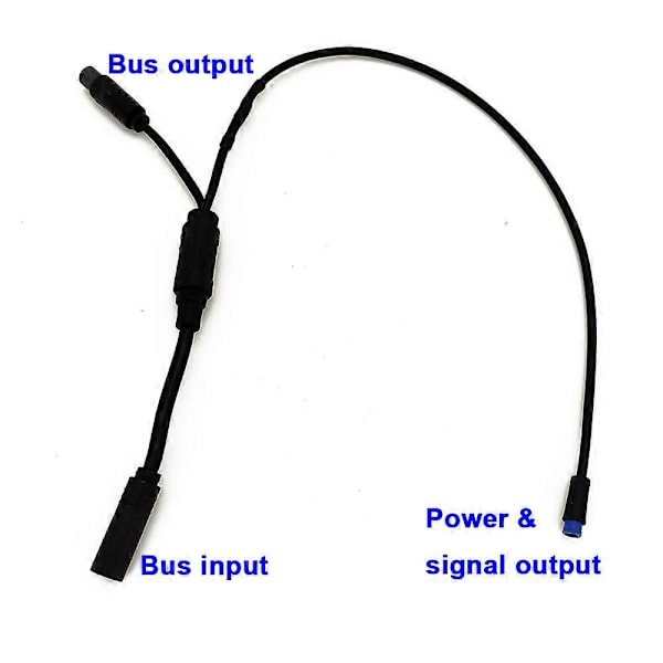 For Bafang Midtmotor Elsykkel LED Frontlykt EBike Frontlampe