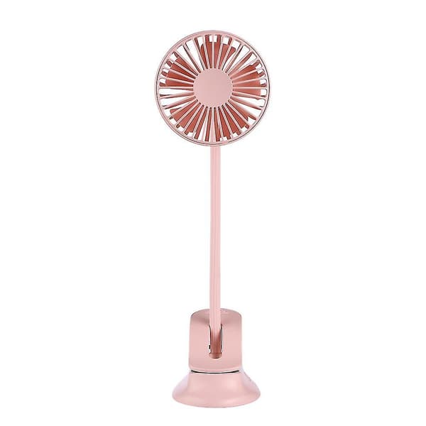 Usb Windy Liten Vifte Skrivebord Mini Justerbar Vinkel Liten Klips Vifte Rosa