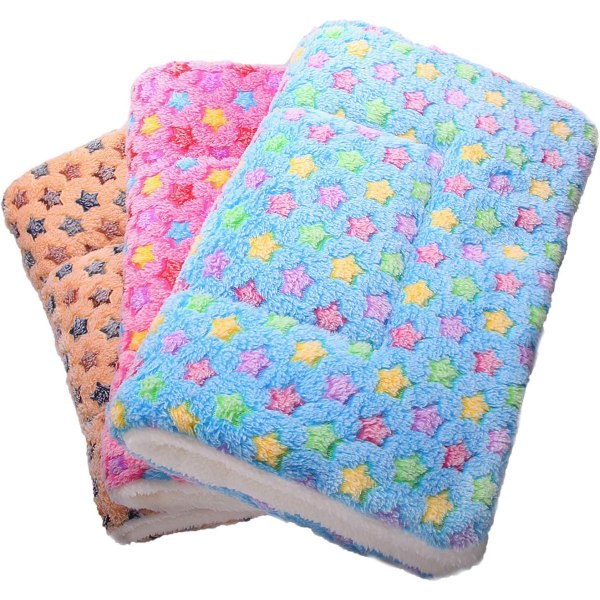 Fleece Dog Blanket Cat Blanket Super Soft Varm och mjuk hundmatta