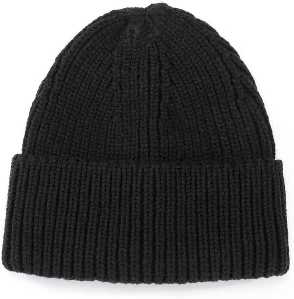 Vinterstickad Beanie för Kvinnor, Mjuk Tie Dye, Varm, Med Kant