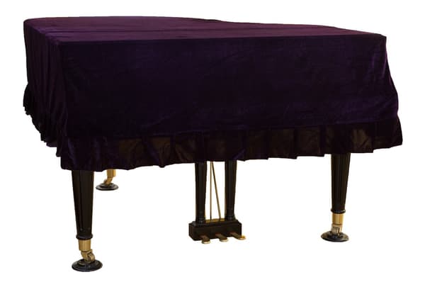 Flyygelin pölysuoja kangas punainen (170-180CM)