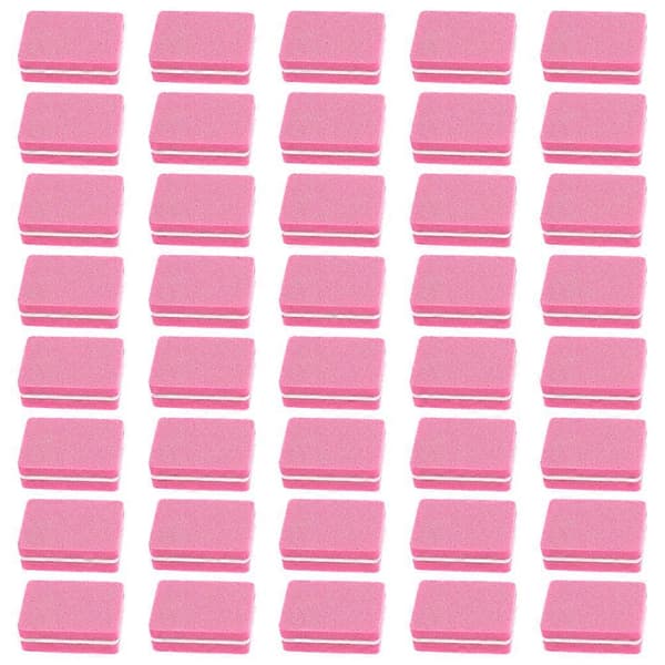 100 stk. neglesvampfile Manicurefile Mini EVA neglebufferblokke til salon
