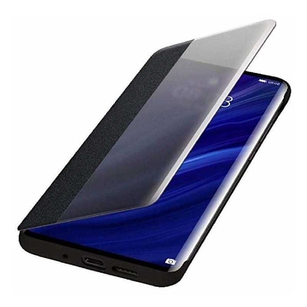 Huawei P30 Pro Flipfodral Smart View Svart