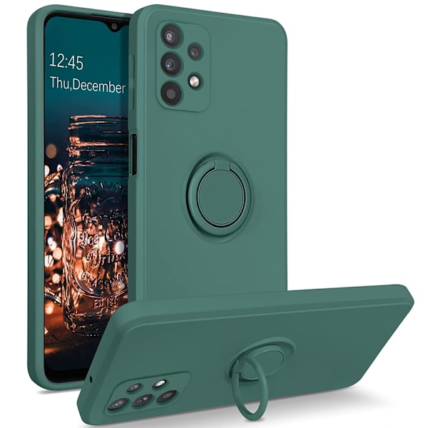Samsung A53 - Skal Ringhållare Kameraskydd Grön Blue